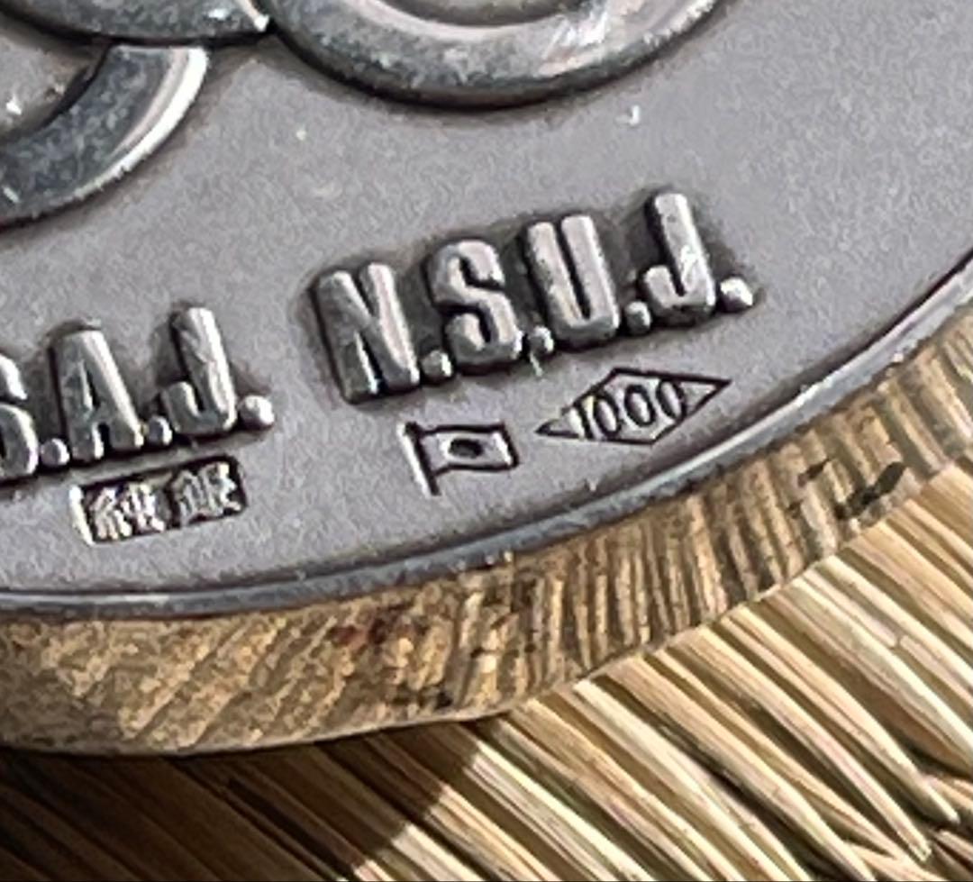 純銀 純銀メダル 岡本太郎 72' 札幌五輪 造幣局刻印有 35.4g