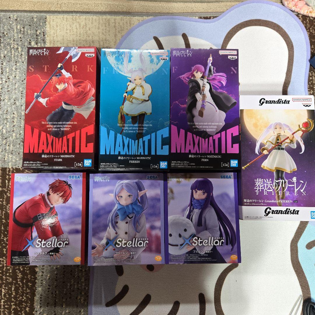 Aセット 葬送のフリーレン プライズフィギュア まとめ売り 7体セット