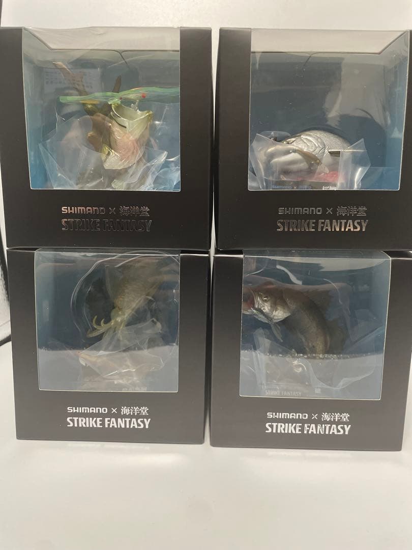 海洋堂シマノ　4種セット