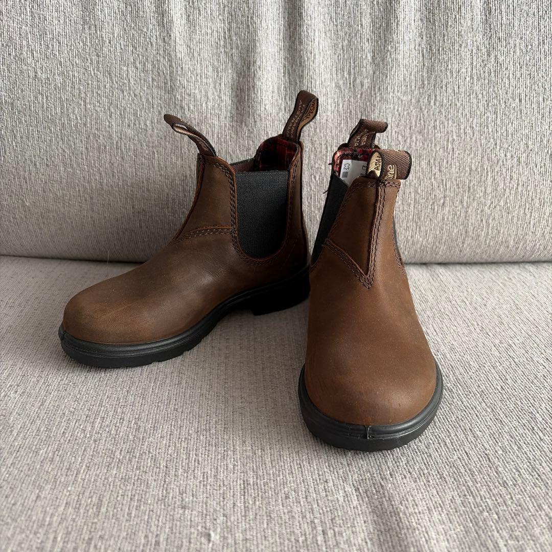 ほぼ新品 ブランドストーン キッズ BS1468 サイドゴアブーツ　サイズ10 dショッピング |【キッズ用】 Blundstone（ブランドストーン） 1468
