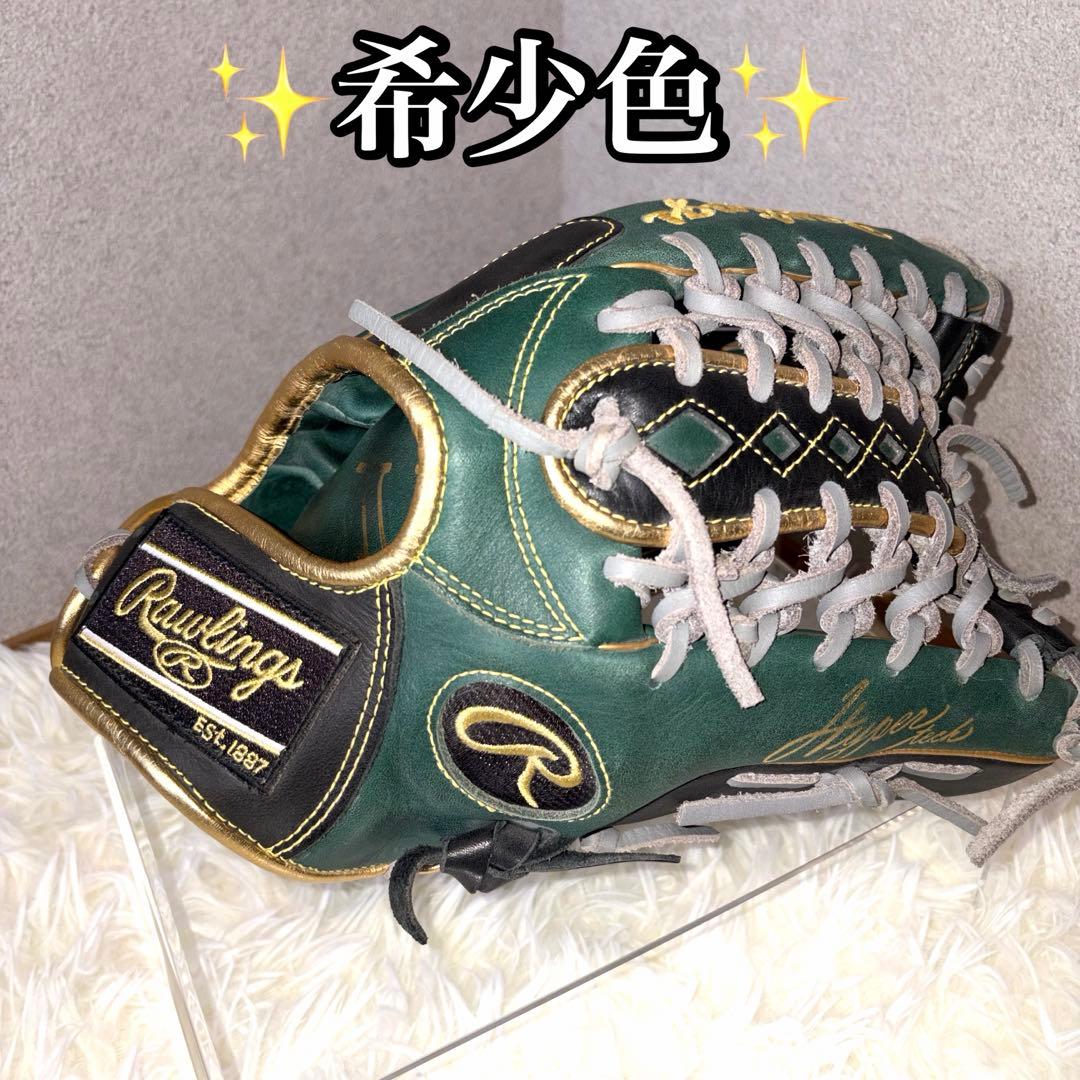 【希少色】Rawlings ローリング 外野手用 グローブ 右手