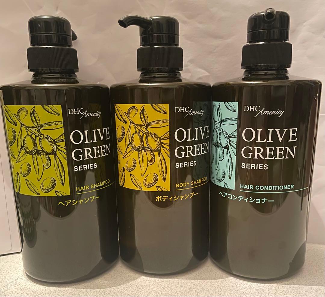 DHC OLIVE GREEN シャンプー・コンディショナー・ボディシャンプー