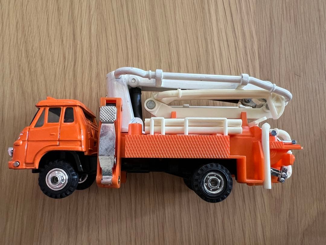 シンセイ ミニパワー 三菱ふそう コンクリートポンプ車 レトロ
