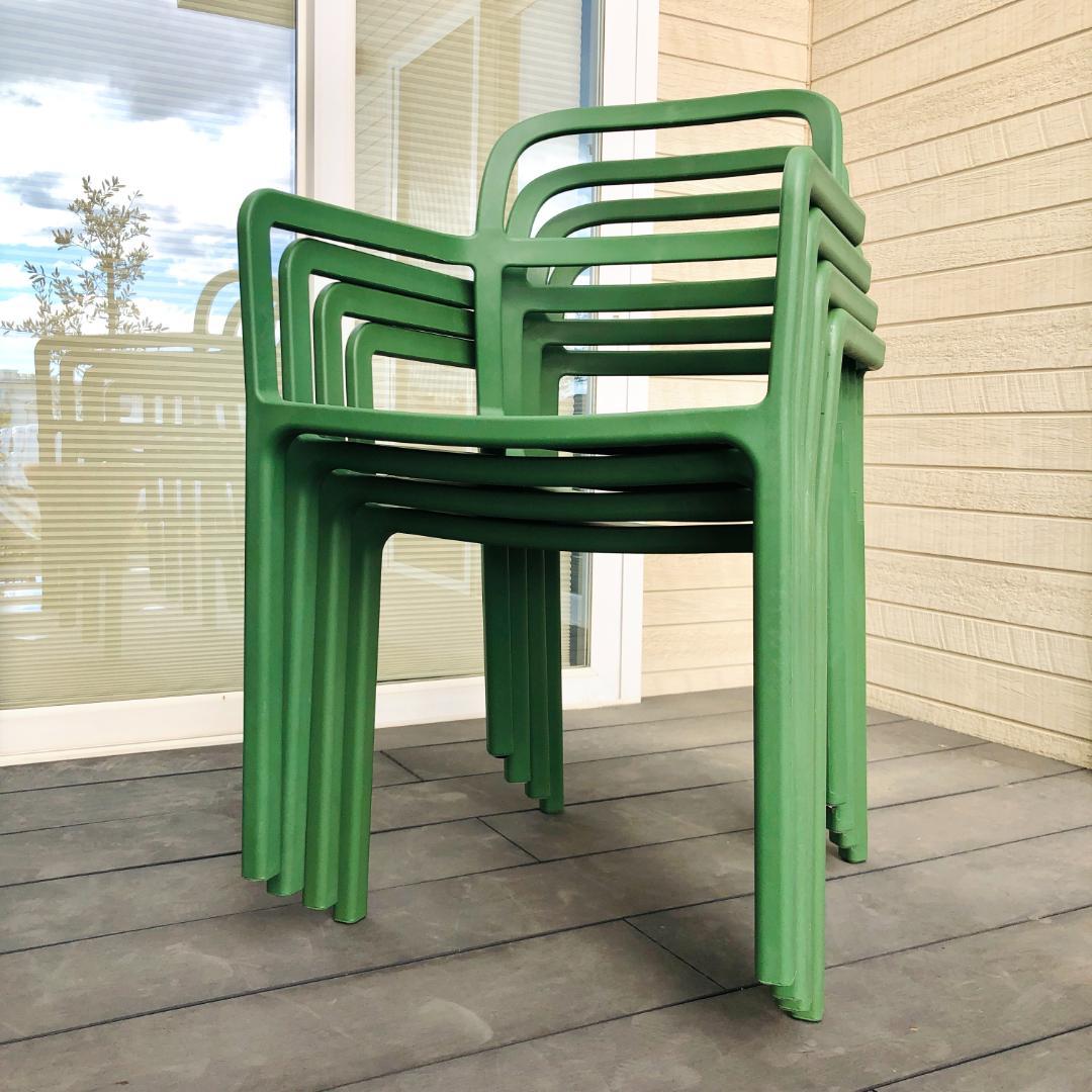 配送料込み IKEA YPPERLIG CHAIR 4脚スタッキング