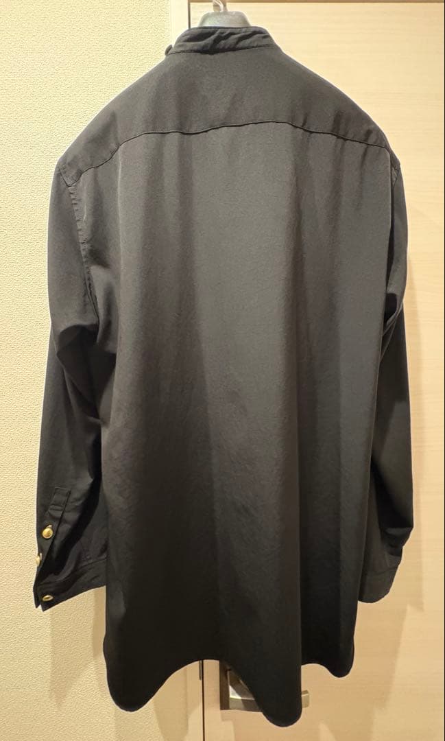 ☆希少☆ ヨウジヤマモト19AW LOOK29 金釦スタンドシャツ - メルカリ