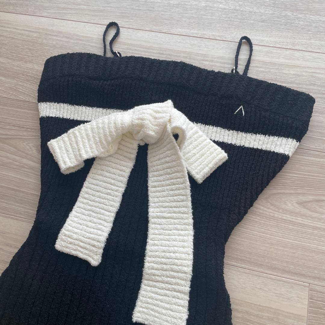 ANDMARY】新品未使用 Candice ribbon bare tops N110589388