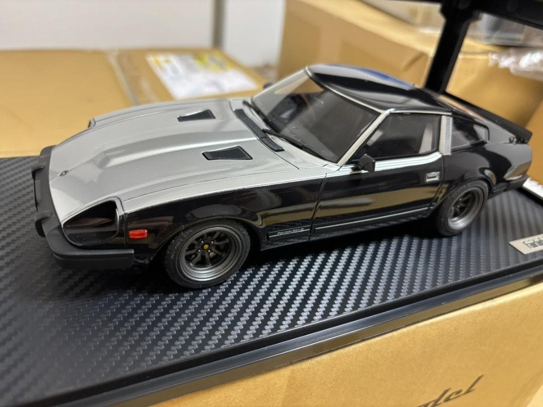 イグニッションモデル　フェアレディーZ（S130）ブラックシルバー　IG3517 Amazon | ignition model 1/18 Nissan Fairlady Z (S130) Black/Silver