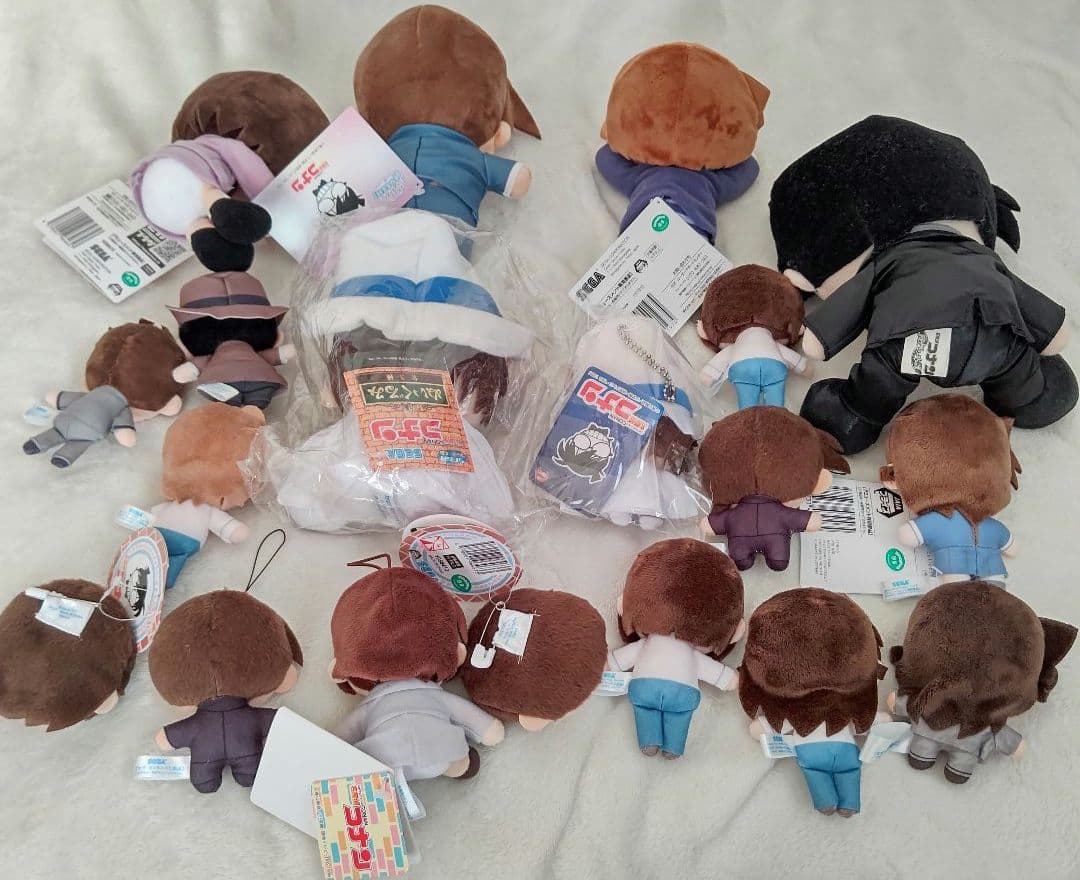 名探偵コナン ぬいぐるみ 寝転び マスコット ボールチェーン 70点