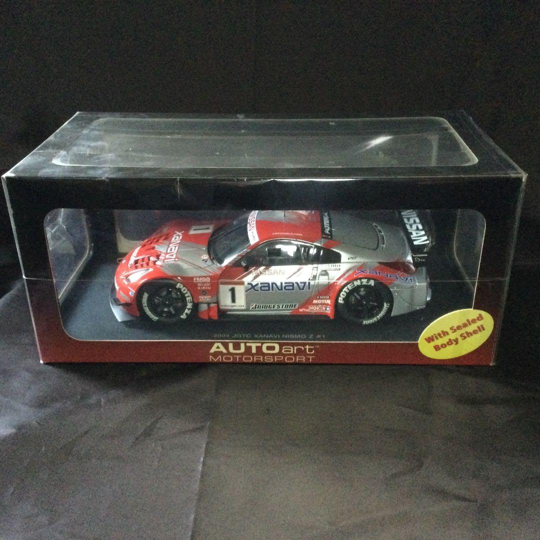 ミニカー XANAVI NISMO Z #1 2004 JGTC 1/18 AUTOart