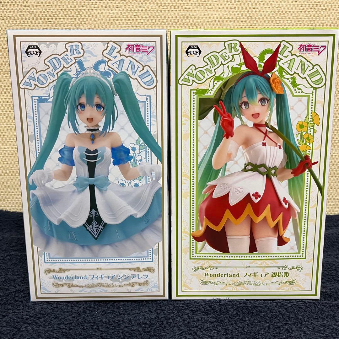 初音ミク Wonderlandフィギュア 親指姫&シンデレラ フィギュア - メルカリ