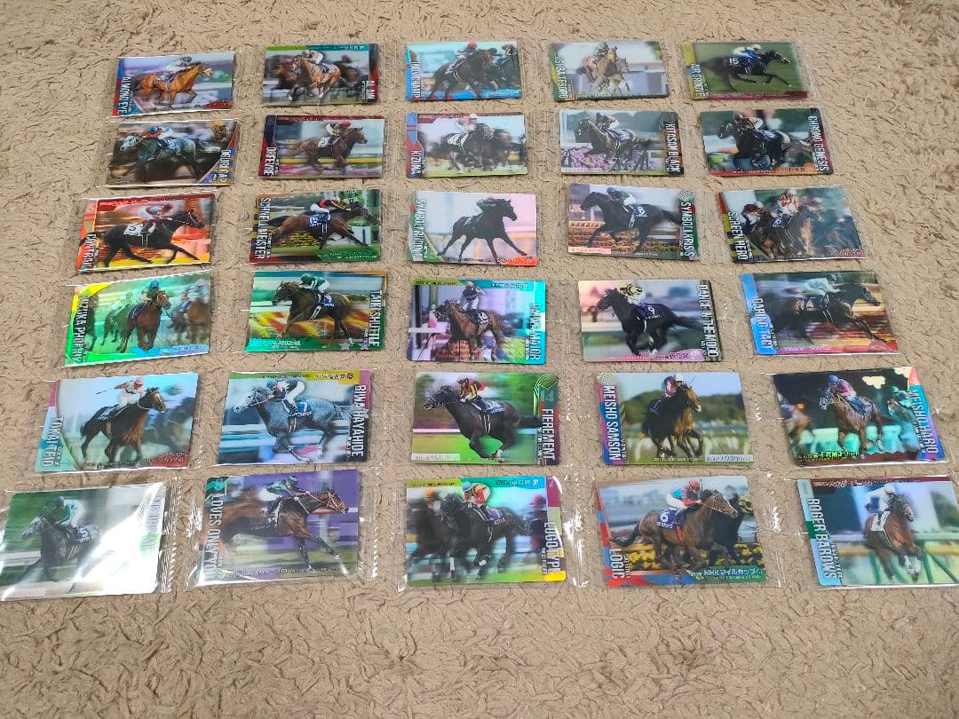 サラブレッドホースコレクション 第1R 第2R ノーマル 全60種 コンプ