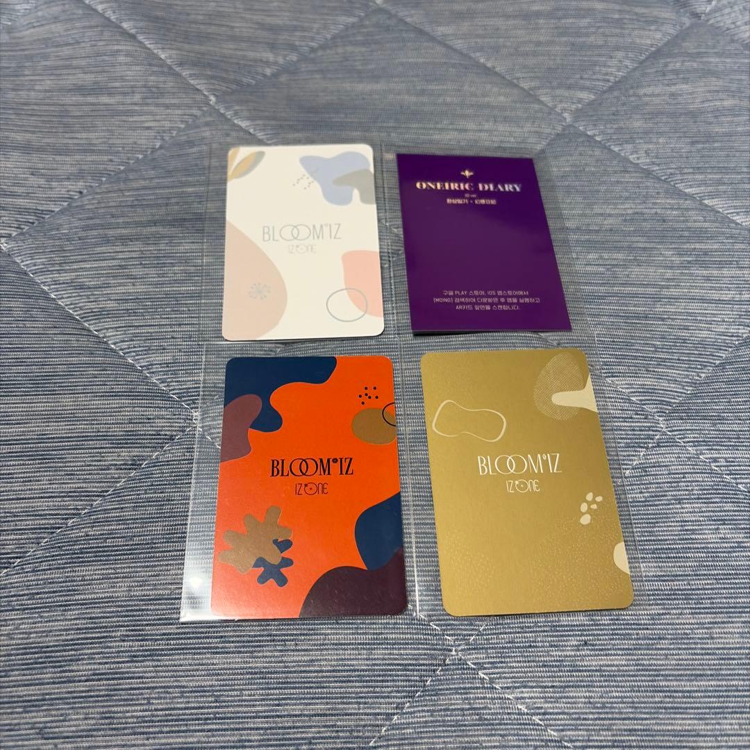 IZ*ONE LE SSERAFIM チェウォン トレカ4枚セット - メルカリ