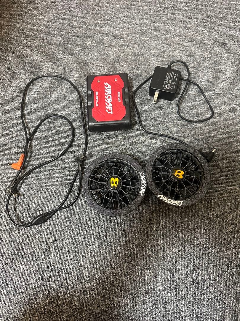 BURTLE AIRCRAFT フルセット バートル AC7146-B2 エアークラフトブルゾン 背中2穴追加加工（合計4穴