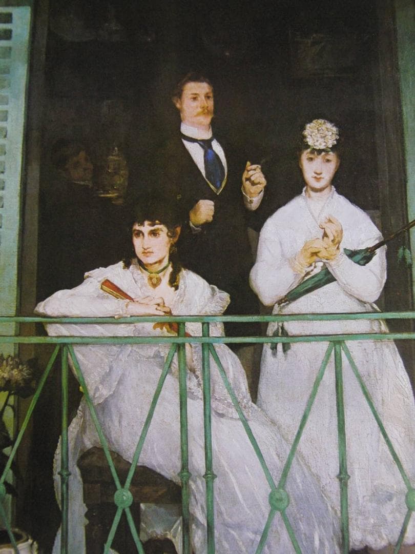 エドゥアール・マネ、【バルコン】、希少な額装用画集より、状態良好