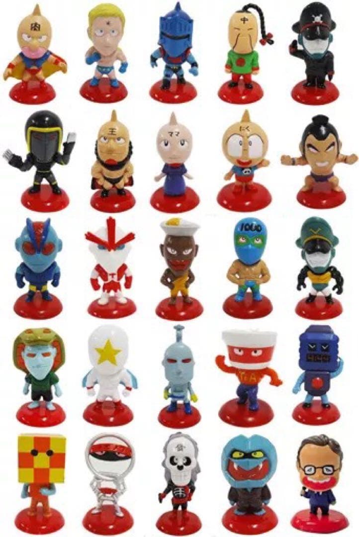 キン肉マン 第1回・第2回 超人オリンピック編 ミニビッグヘッドフィギュア