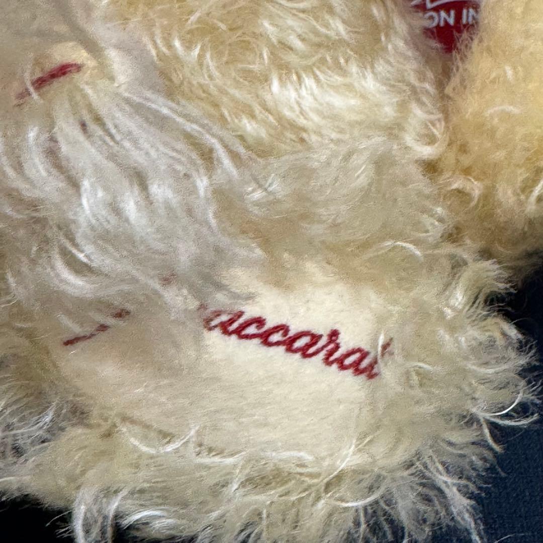 138-38 限定品 シュタイフ×バカラ 2004年 テディベア＆グラス セット