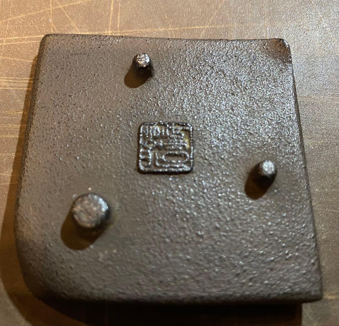 美品 お香たて・ハンドメイド陶器製台座 2点セット ヴィンテージ レア 美