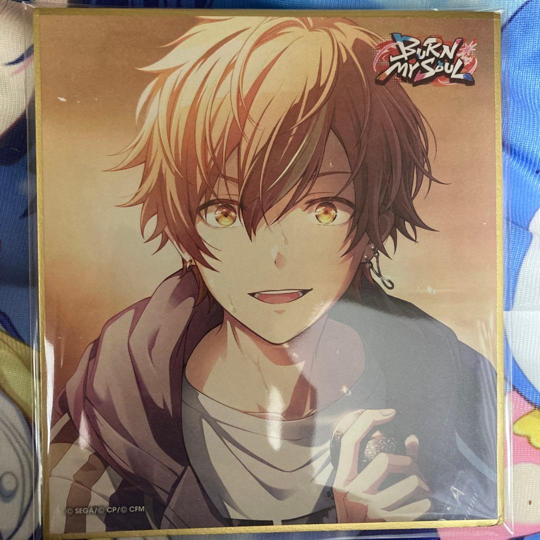 プロセカ　ミニ色紙　色紙　東雲彰人　39b　BURN MY SOUL　特訓前