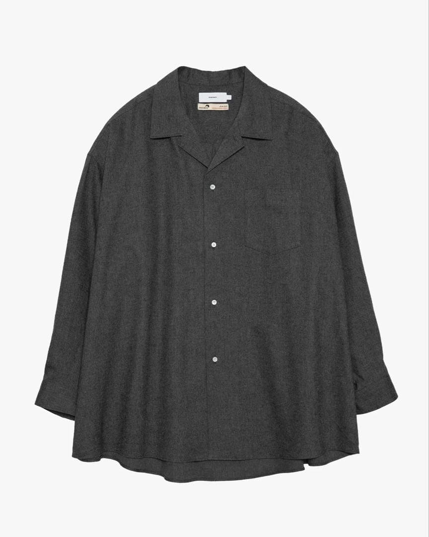 トップス Graphpaper SIDOGRAS Sleeping Shirt Graphpaper - グラフペーパー 25AW SIDOGRAS Cotton Herringbone