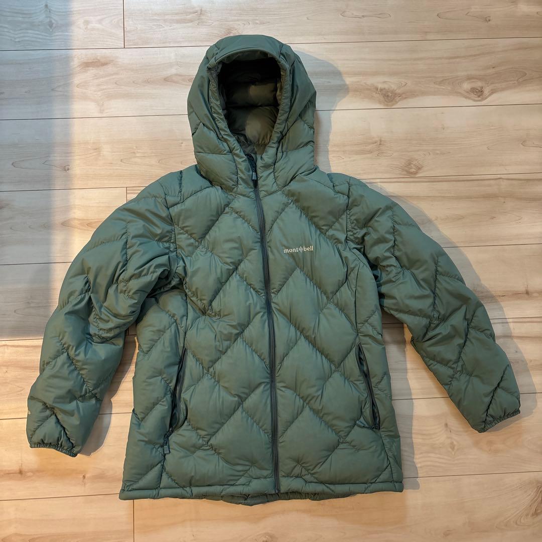 montbell ネージュダウンパーカー LーR 水色 希少カラー montbell ネージュダウンパーカー LーR 水色 希少カラー - メルカリ