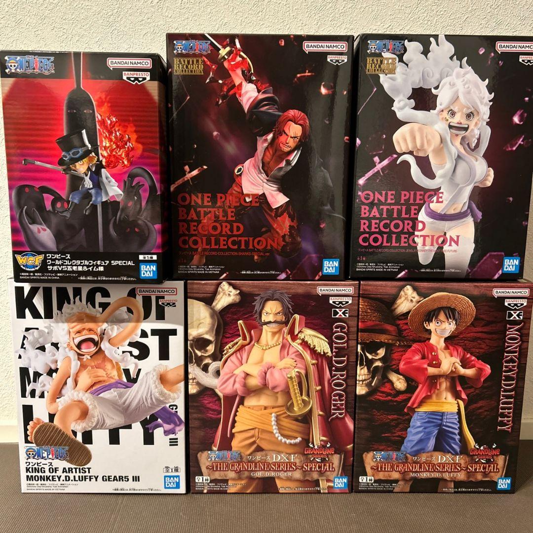 未開封】ワンピース フィギュア まとめ売り シャンクス ルフィー