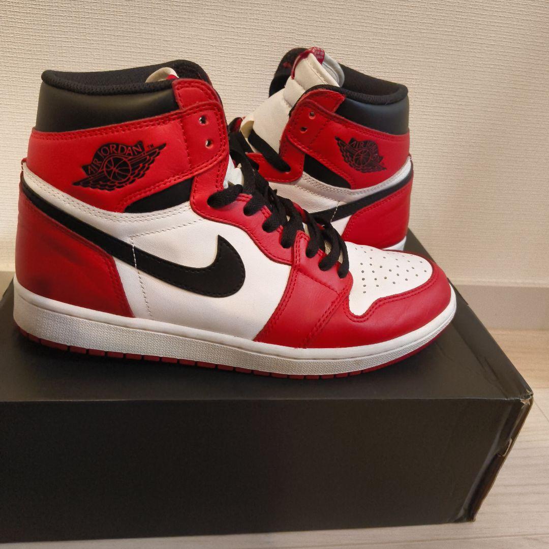 AIR JORDAN1 Chicago　2015 エアジョーダン1　シカゴ Sneaker Review] God has descended! Unboxing the Nike Air Jordan 1