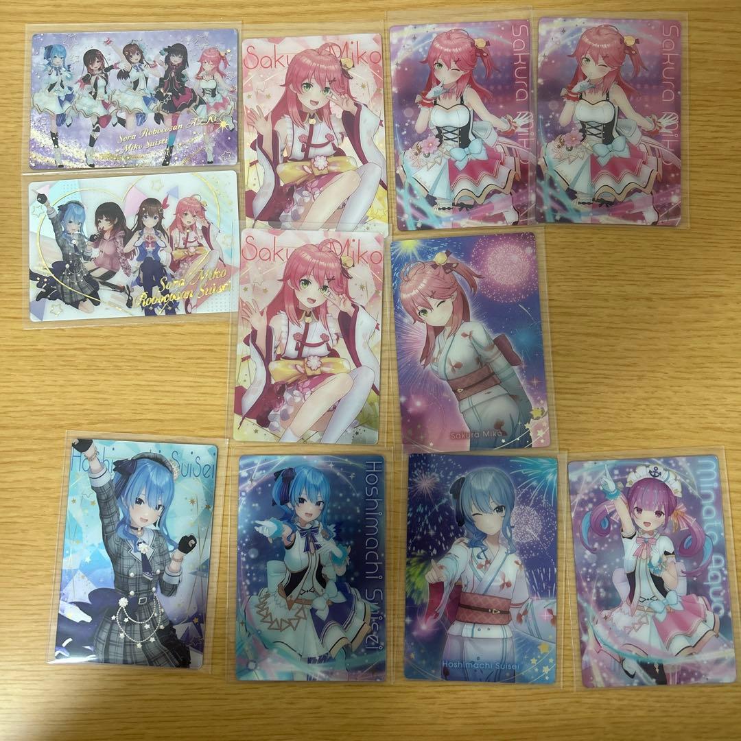 ホロライブ ウエハースカード まとめ売り - メルカリ