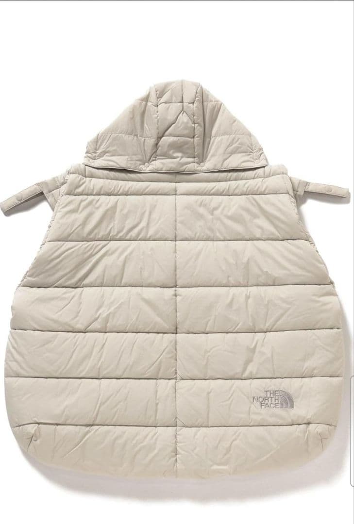 完売品 ノースフェイス ベビーシェルブランケット フォッシルアイボリー