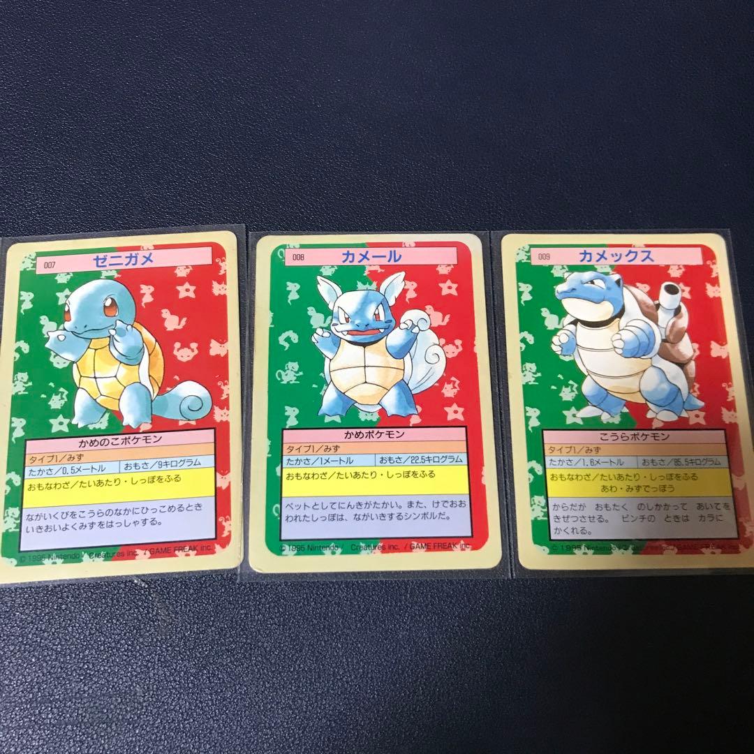 トップサン　カメックス　カメール　ゼニガメ　セット