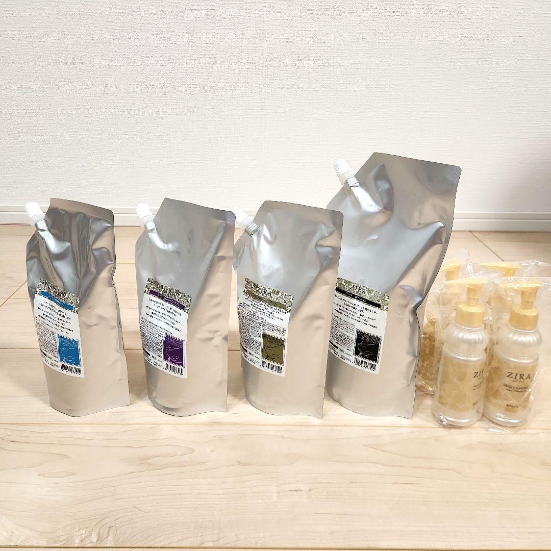 Kracie ZIRA 【お得価格】 詰替4種類＋各詰替ボトル