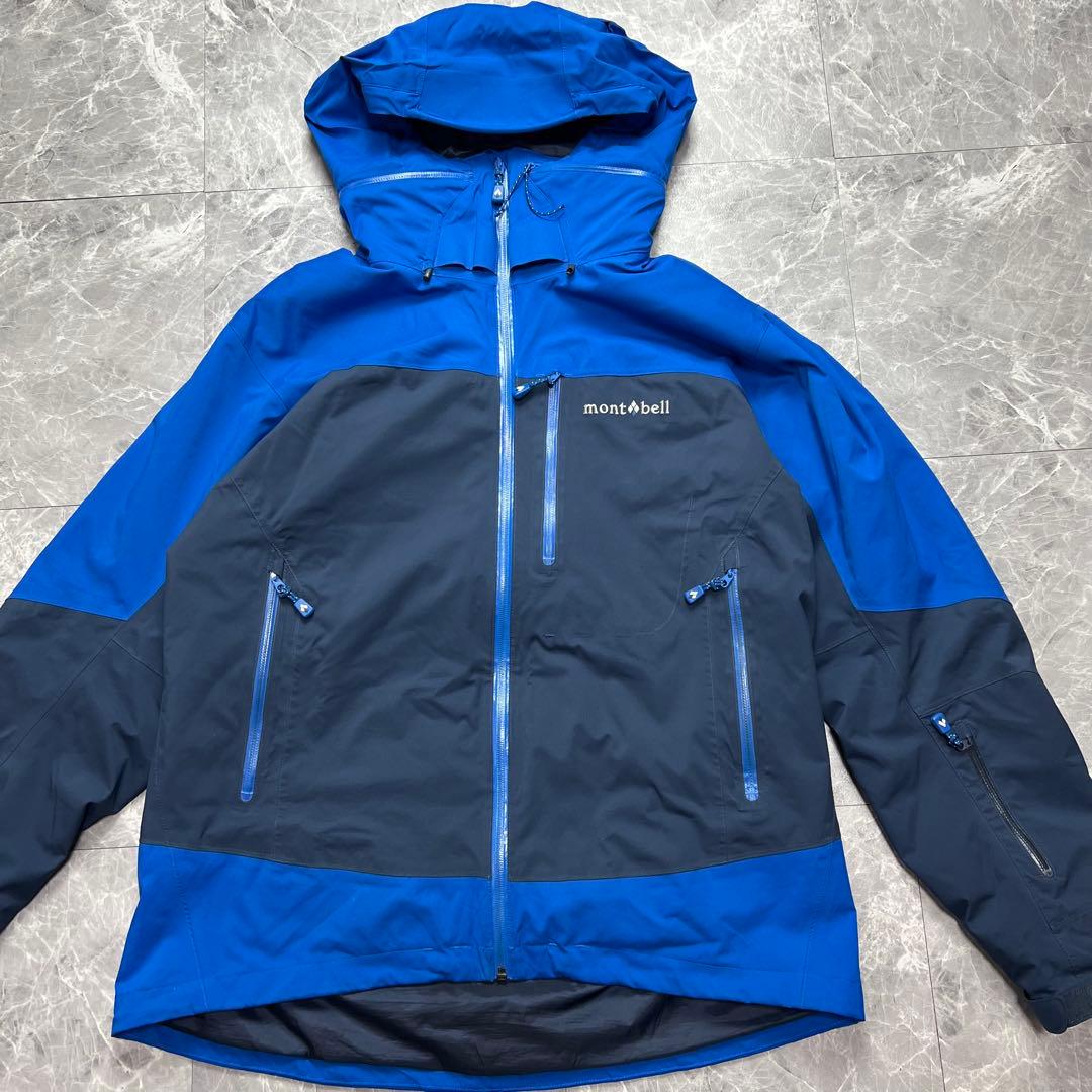 モンベル　シャルモパーカ　スーパードライテック　シンサレート　エクセロフト　XL