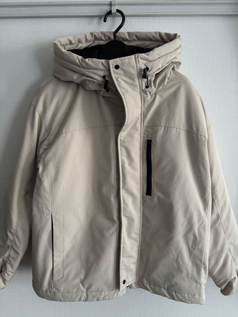 サニーレーベル◎フーディダウンジャケット//ライトベージュ - メルカリ