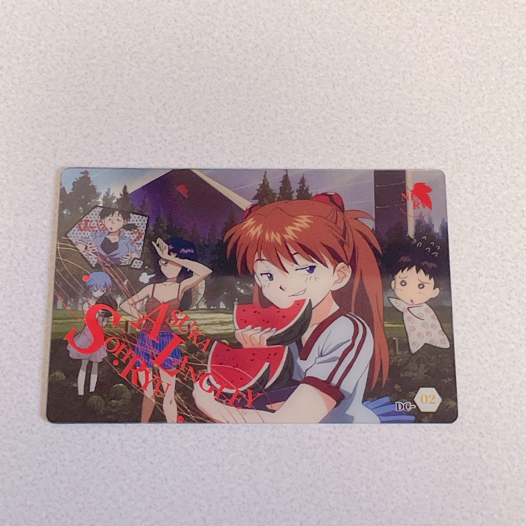 エヴァンゲリオン 限定 ウエハースカード 碇シンジ 綾波レイ アスカ