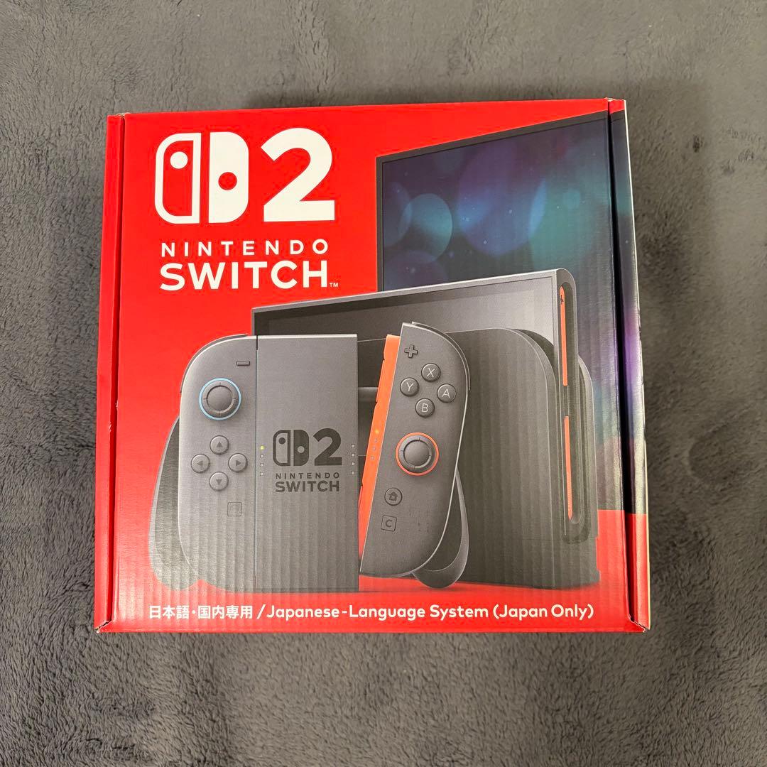 Nintendo Switch2 日本語専用 本体 新品未使用品 Nintendo Switch Switch2本体 日本語版 ニンテンドースイッチ2本体 未