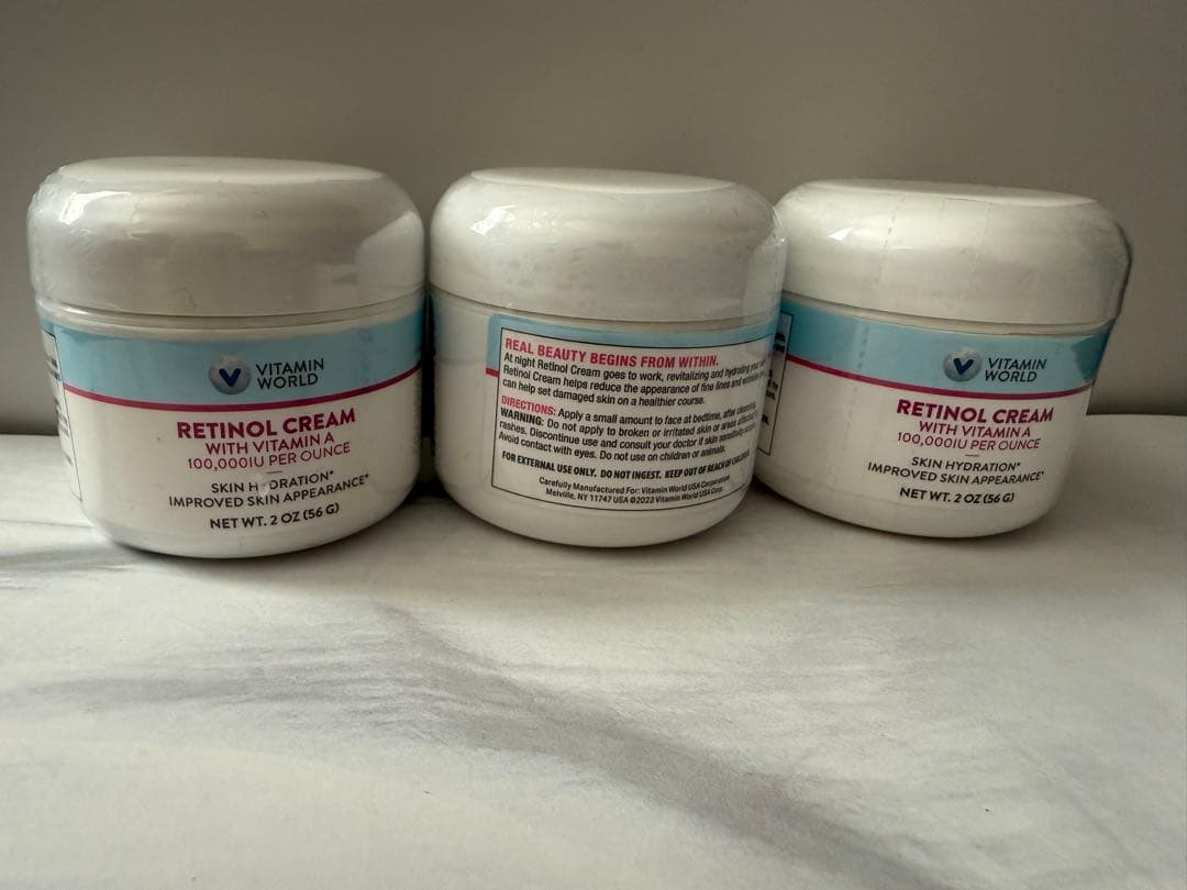 Vitamin World Retinol Cream 3個セット