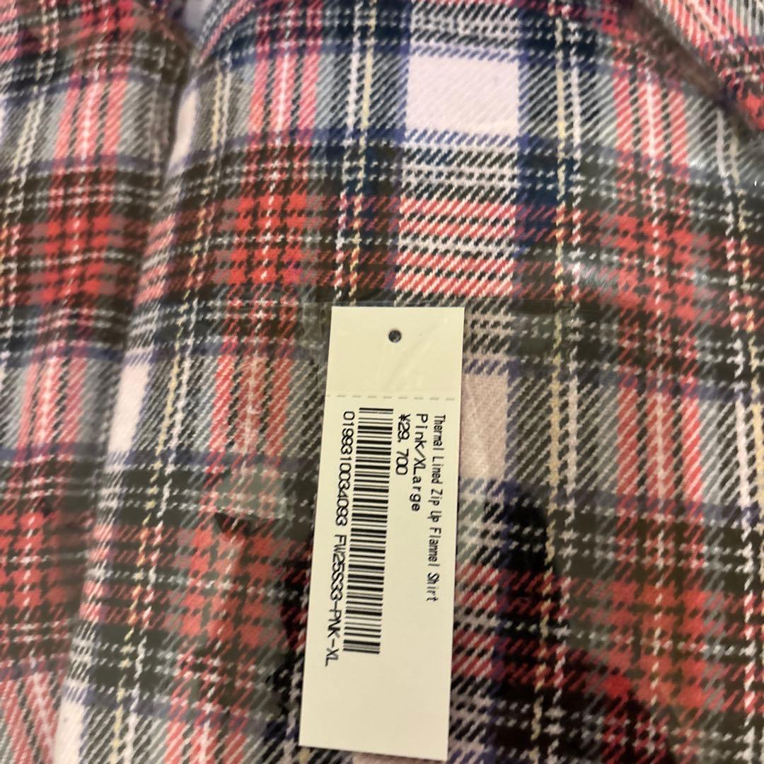 XLサイズSupreme Thermal Lined Zip Up Flan - メルカリ