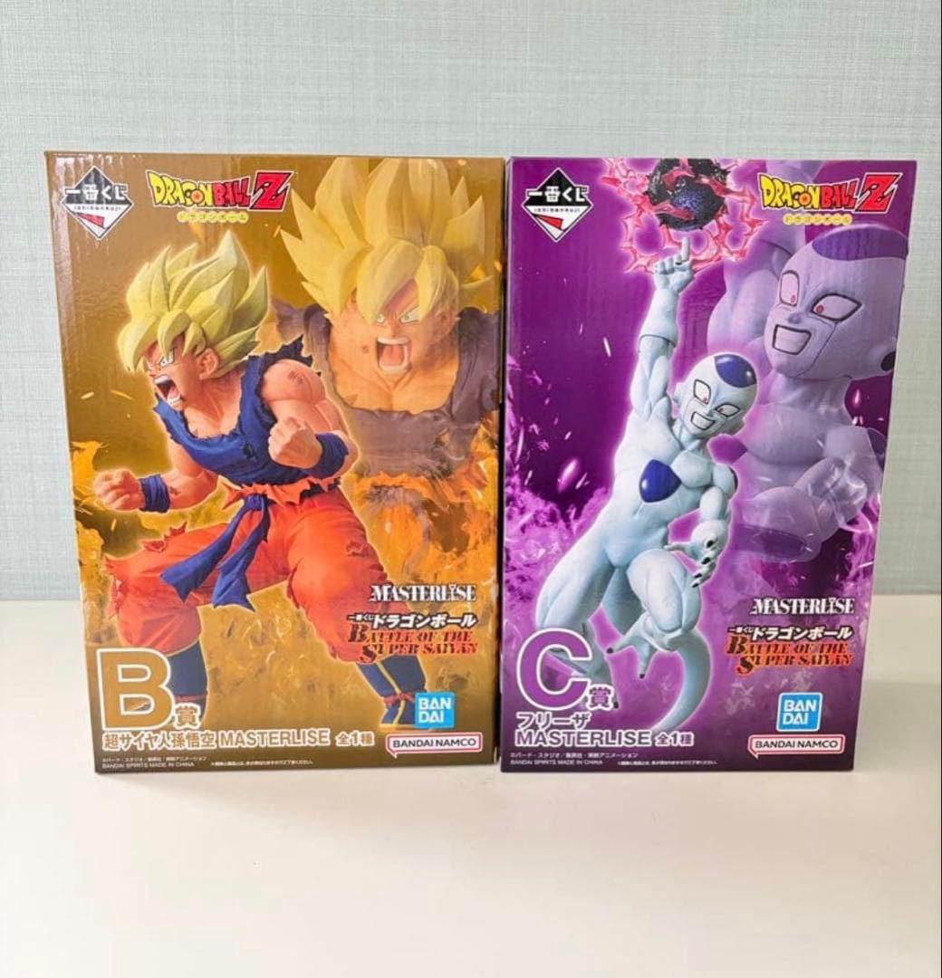 ドラゴンボール　一番くじ　B賞C賞　悟空フリーザ