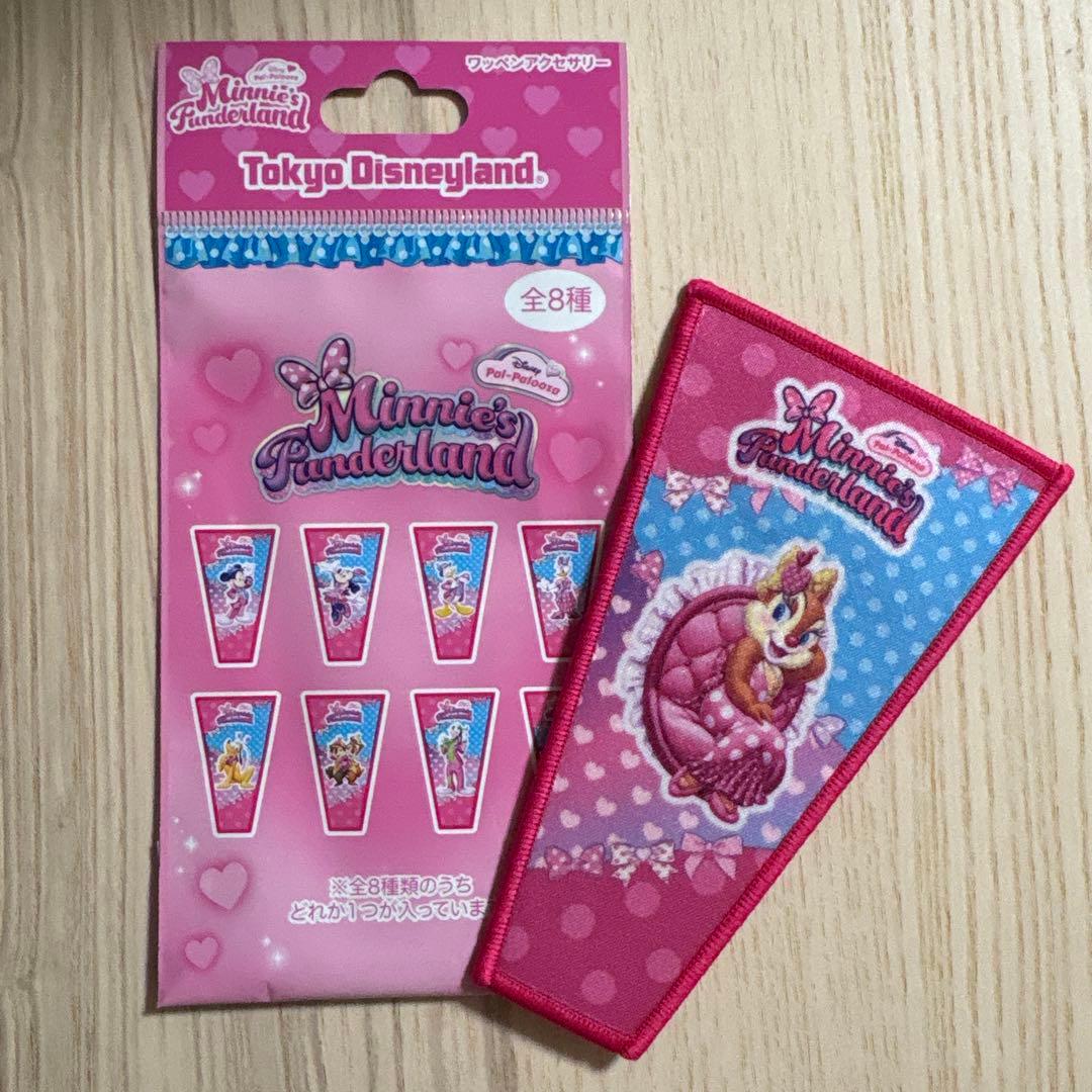 ディズニーパルパルーザ ミニーのファンダーランド ワッペン2点 まとめ