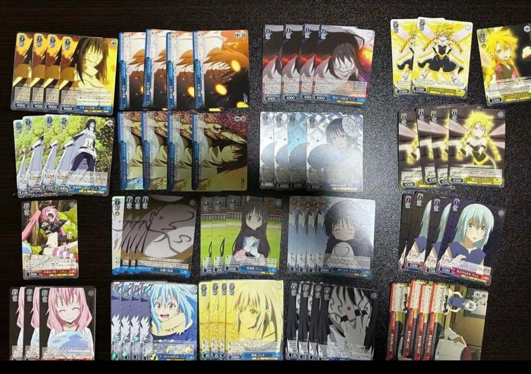 ヴァイスシュヴァルツ 転スラ デッキ その他調整用パーツ ミュウラン シズ 等