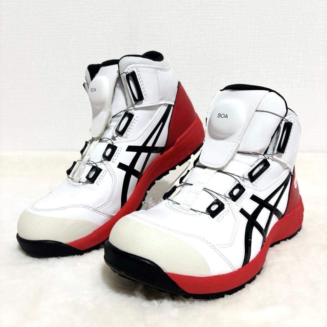 【美品】asics アシックス　安全靴 WINJOB CP304 BOA ボア