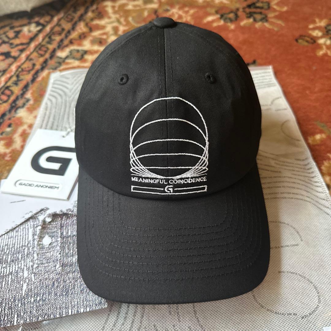 新品】GADID ANONIEM ガディッドアノニム CAP キャップ 黒 - メルカリ