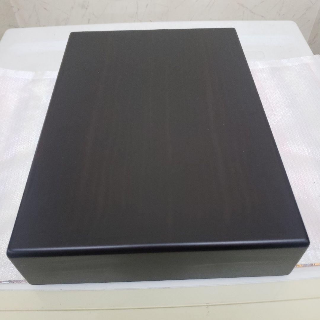 遼雨　黒檀木製文箱 蓋付き収納ボックス21×31,5×6 遼雨様専用 黒檀木製文箱 蓋付き収納ボックス21×31,5