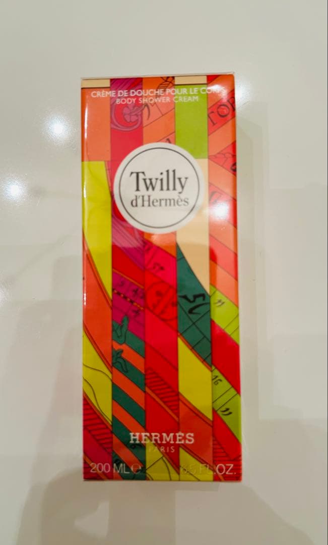 200ml エルメス ショッパー付Twilly ボディシャワークリーム新品未開封
