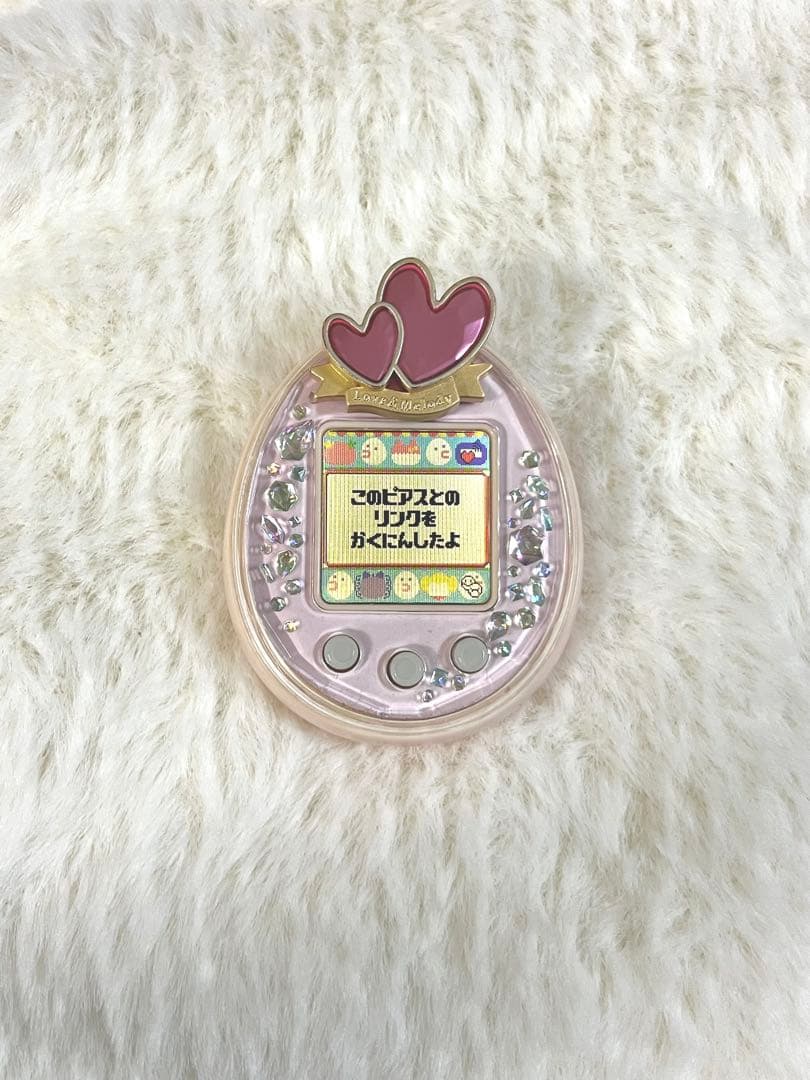 値下げ⭕️たまごっちピース ピンク Tamagotchi P's ラブメロピアス