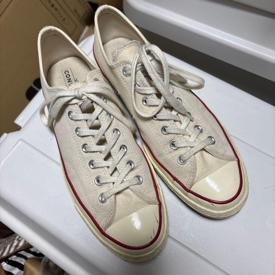コンバースUSチャックテイラー CT70 28.5cm 生成ホワイト　キナリ
