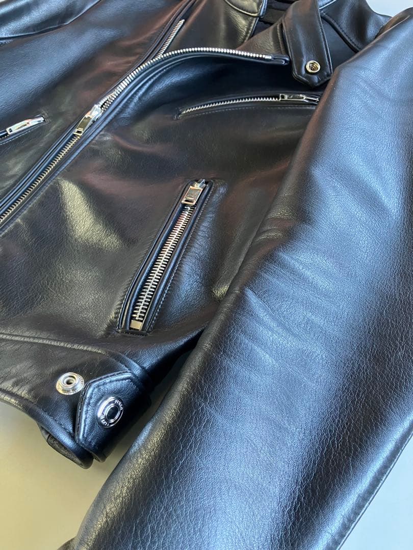 フィクサー FIXER F1 レザーライダース 黒 干場 セミダブル 44|mercari