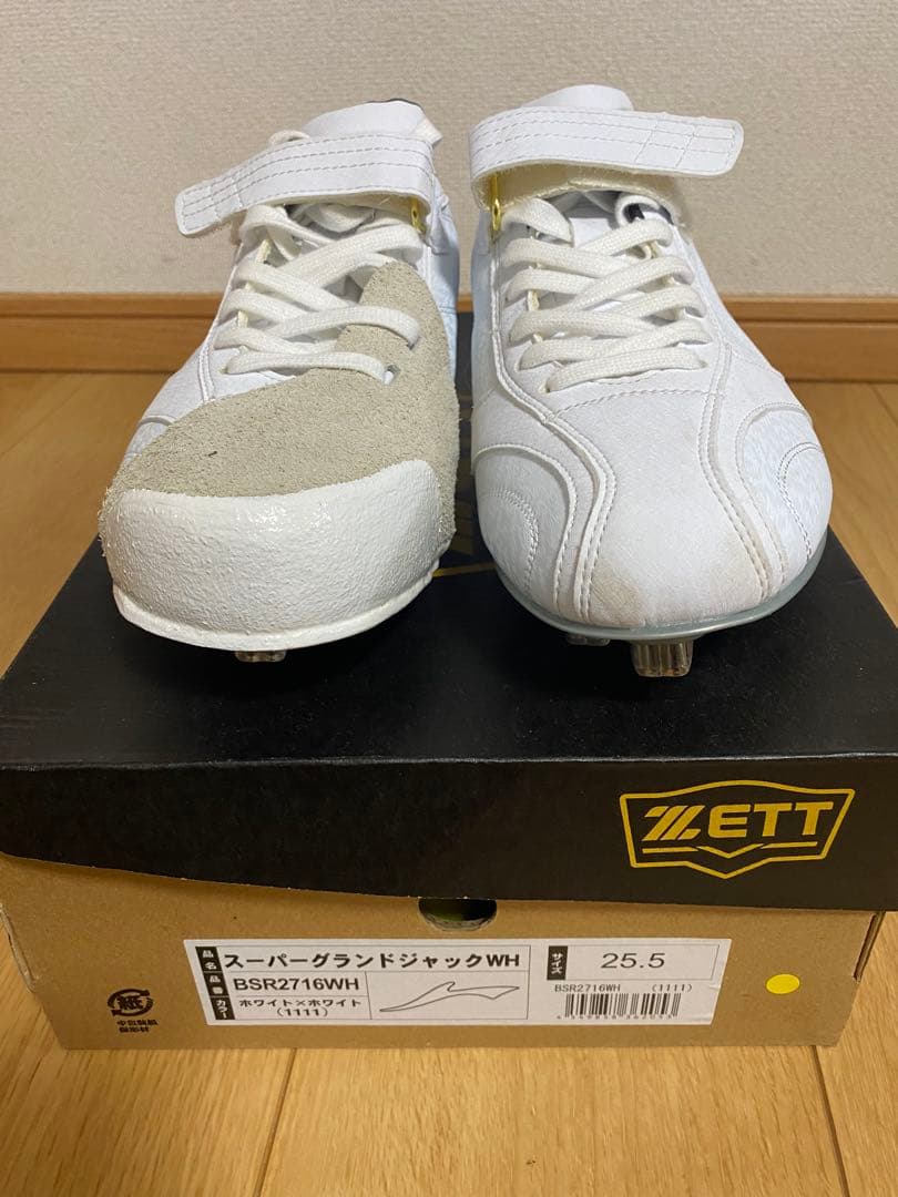 【ジロージャン】ZETT BSRZ216WH スパイクシューズ