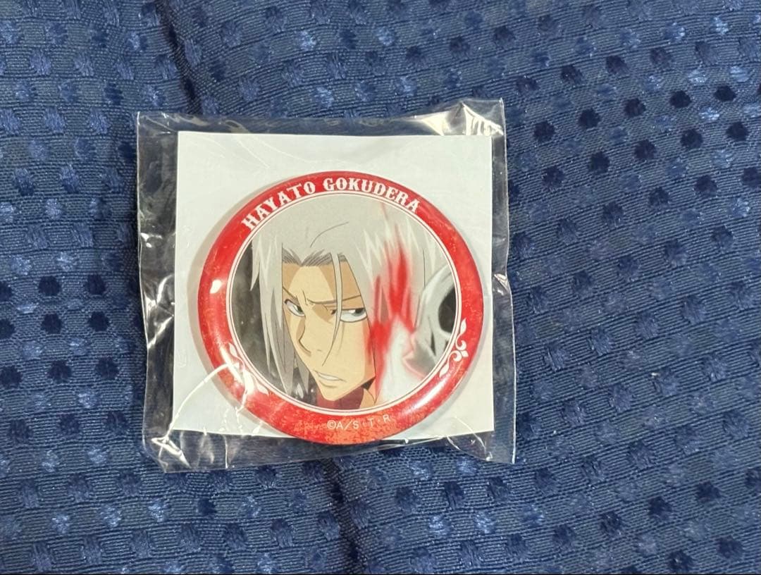 家庭教師ヒットマンREBORN! リボーン J-WORLD 缶バッジ 獄寺隼人