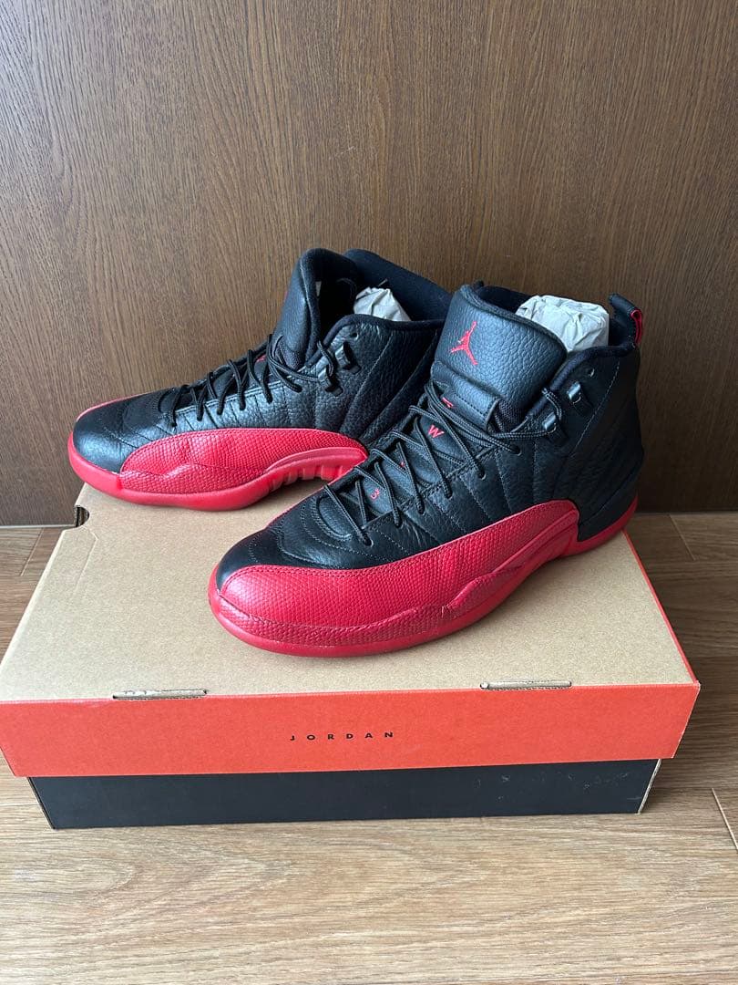 Air Jordan 12 ブラック/レッド 11