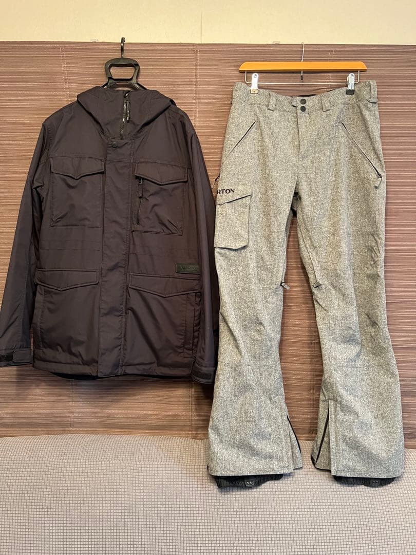 Burton バートン　スノーボードウェア　上下セット